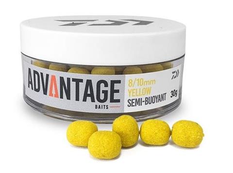 DAIWA ADVANTAGE SEMI-BUOYANT 6/8mm YELLOW