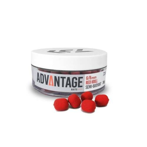 DAIWA ADVANTAGE SEMI-BUOYANT 6/8mm RED KRILL