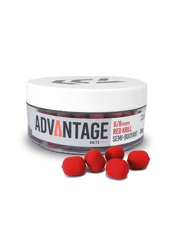 DAIWA ADVANTAGE SEMI-BUOYANT 8/10mm RED KRILL