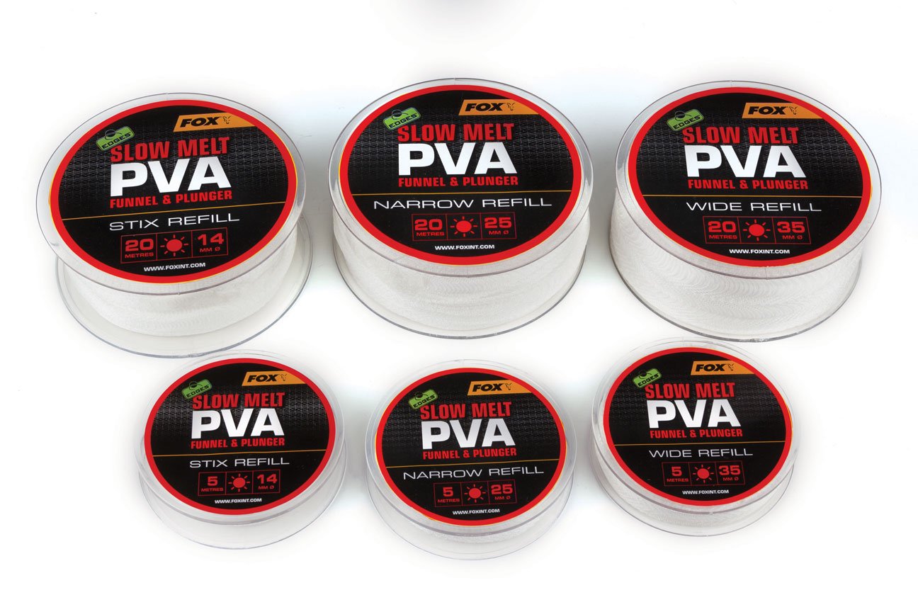 FOX SLOW MELT PVA NARROW REFIL 20m