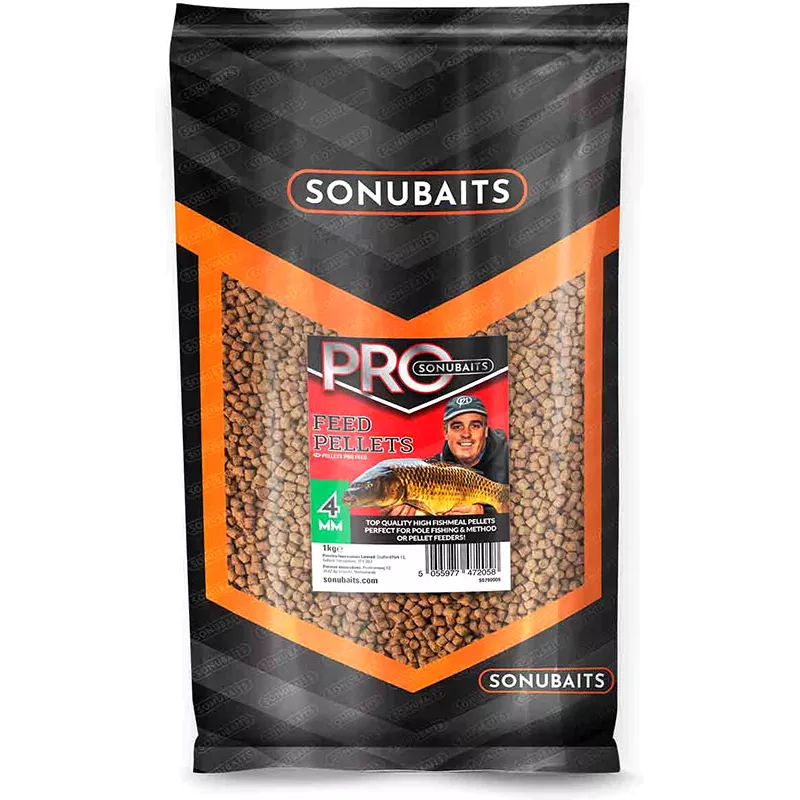 SONUBAITS PRO FEED PELLETS 4mm 1kg