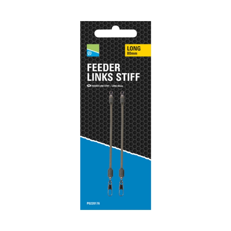 PRESTON FEEDER LINKS STIFF LONG 80mm