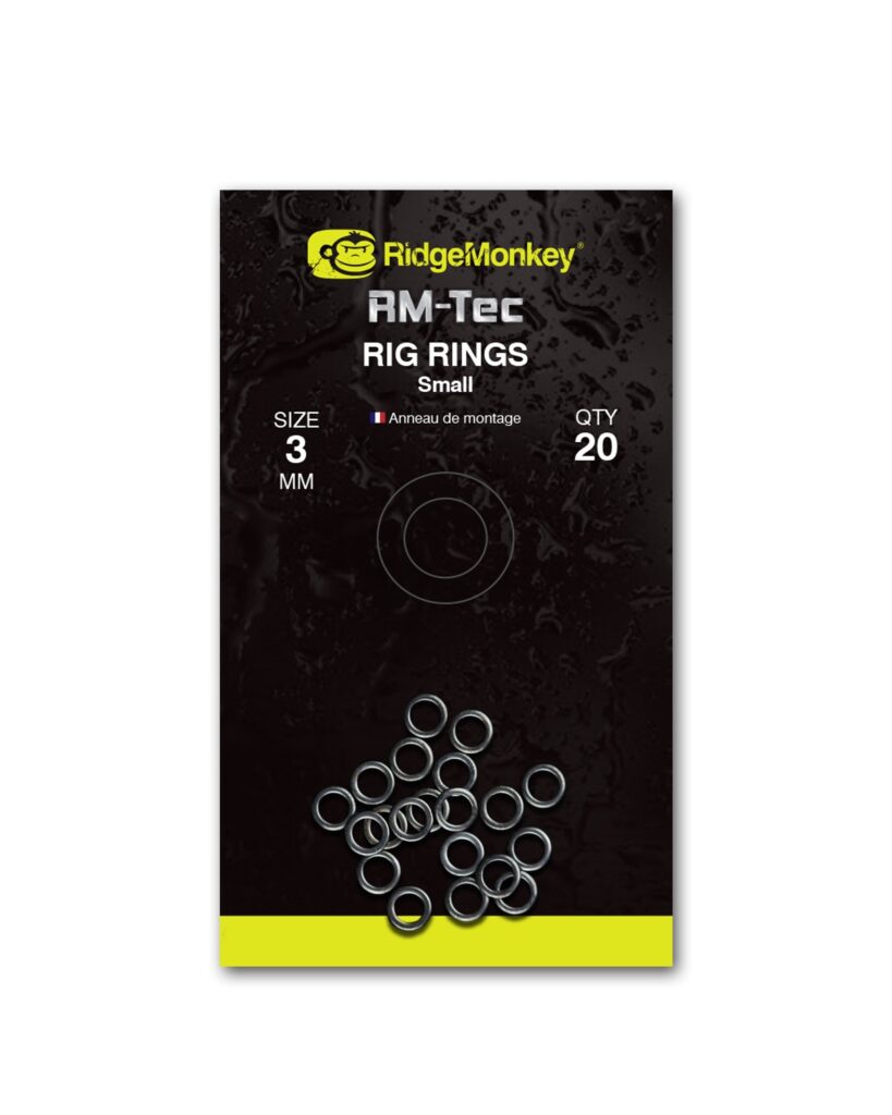 RIDGEMONKEY RIG RINGS SMALL 3mm