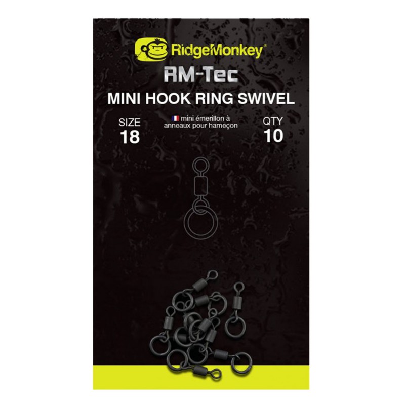 RidgeMonkey MINI HOOK RING SWIVEL