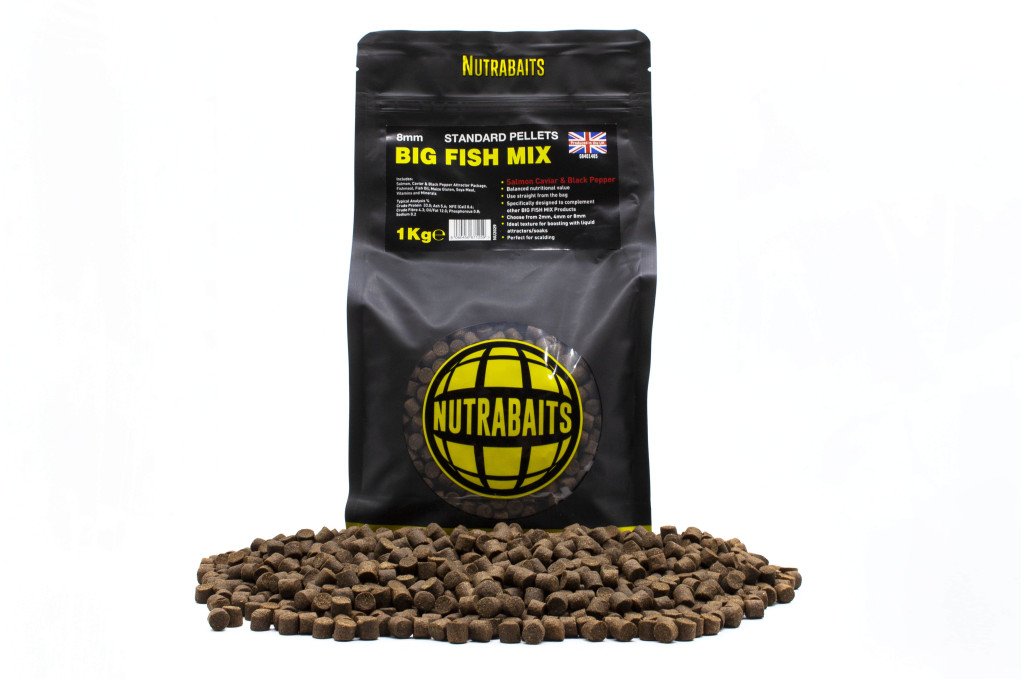 NUTRABAITS BIG FISH PELLETS 1kg