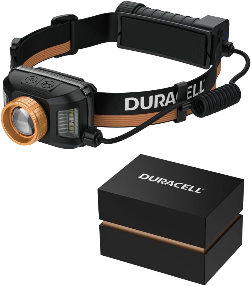 DURACELL DH1500R RECHARGEABLE LED HEADLAMP