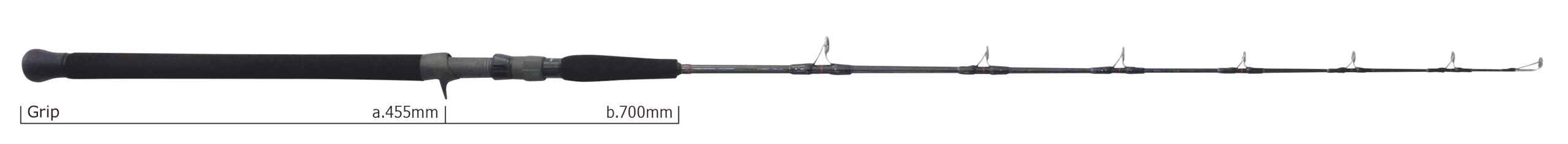 YAMAGA BLANKS GALAHAD 526B jig max 350g PE6