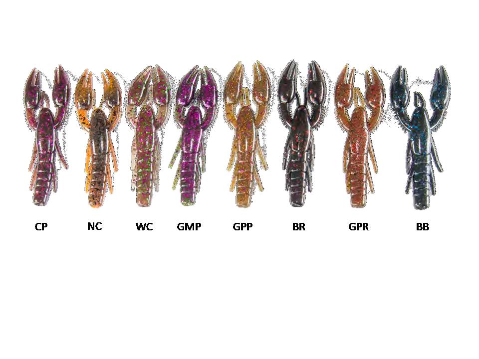 JINZA RIIAL CRAW 9cm 4psc