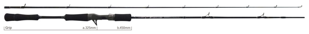 YAMAGA BLANKS EARLY 610MH/B FOR BOAT all casting series 10-50g PE1.2-2.5