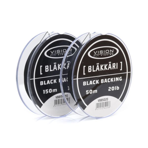 VISION BLAKKARI BLACK BACKING 50m 20lb
