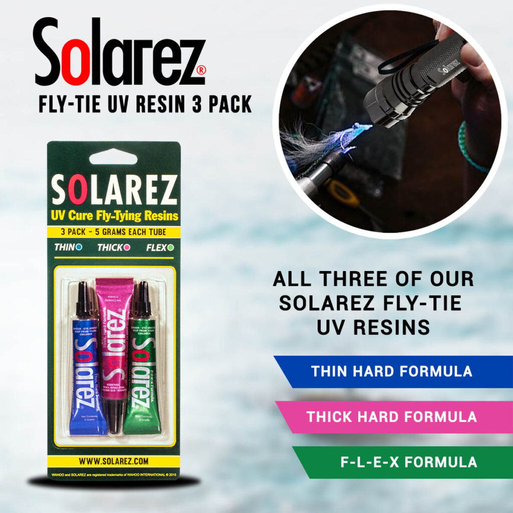 SOLAREZ FLY TIE 3 PACK