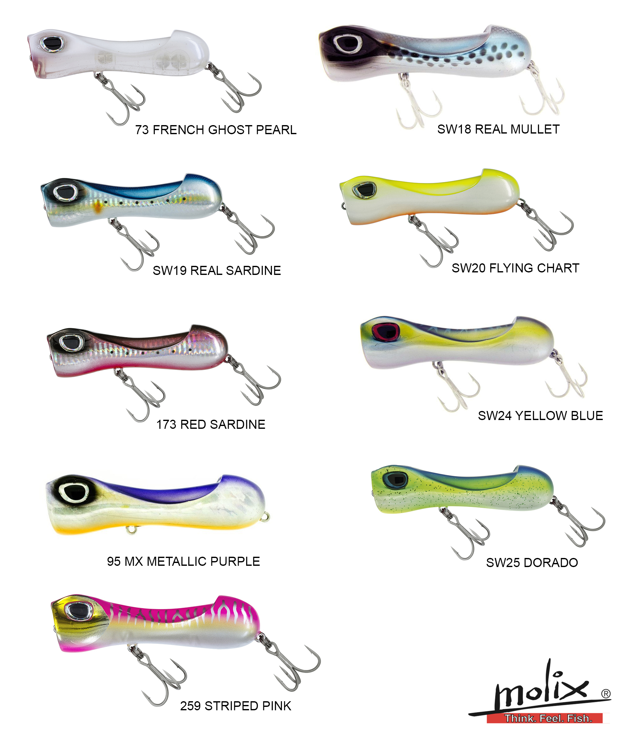 MOLIX S POPPER 110 38g