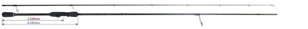 YAMAGA BLANKS BLUE CURRENT 83 TZ long cast