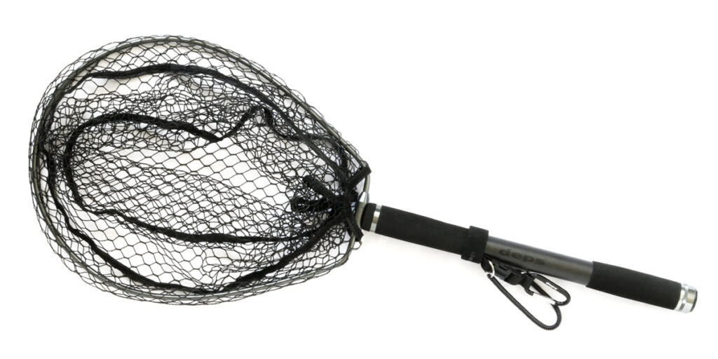 DEPS 320cm TELESCOPIC HANDLE & RUBBER LANDING NET