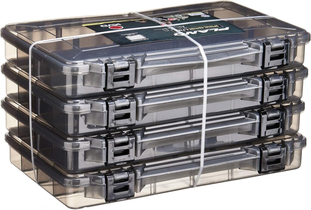 PLANO FISHING TACKLE LIMITED EDITION KVD STOWAWAY BOX 4-PACK