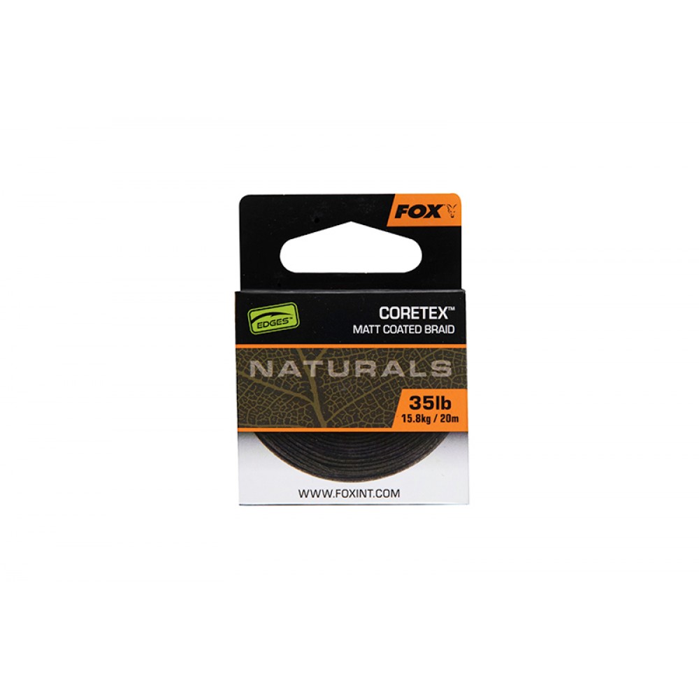 FOX CORETEX MATT COATED BRAID NATURALS 20M
