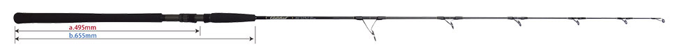 YAMAGA BLANKS GALAHAD 595S spin handle