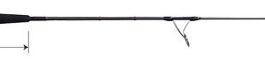 YAMAGA BLANKS GALAHAD BASIC 62/4 spin handle