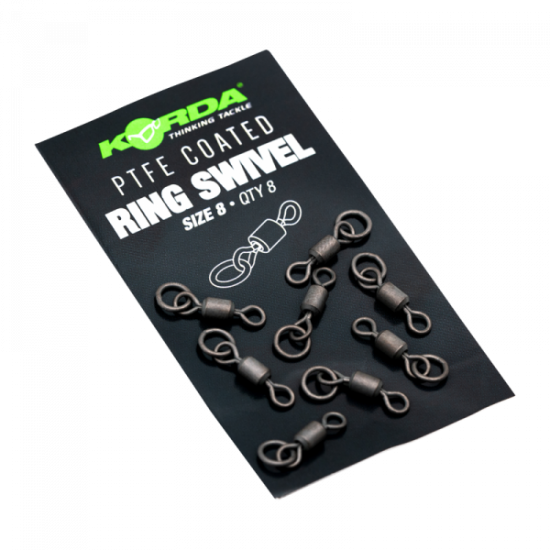 KORDA PTFE COATED RING SWIVEL 8