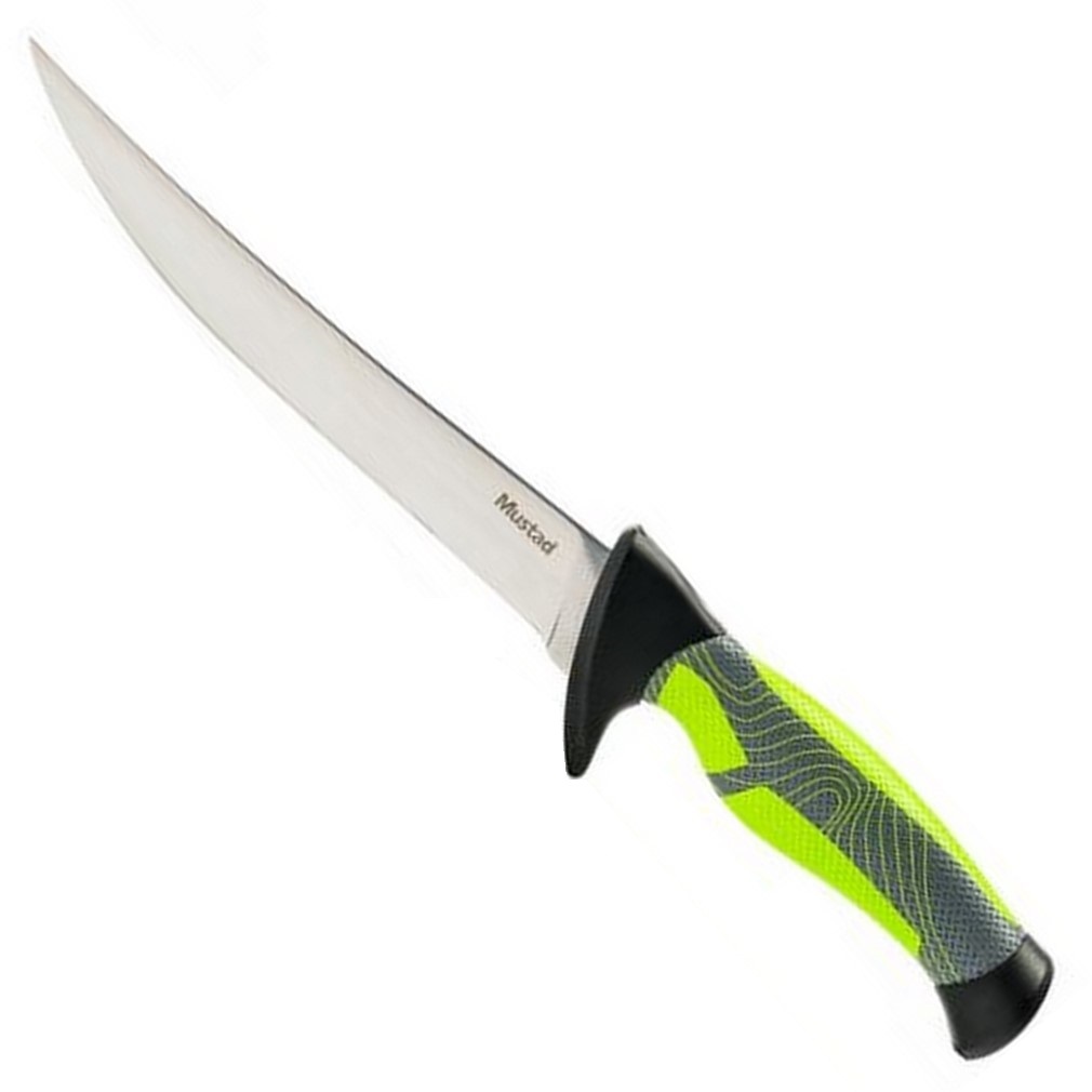 MUSTAD 17.8cm FILLET KNIFE GREEN