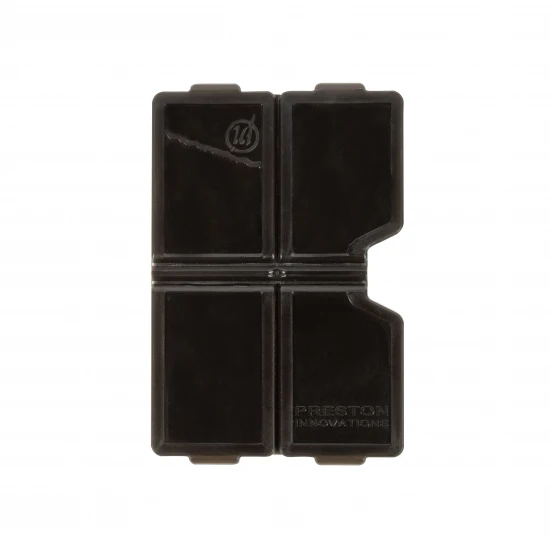 PRESTON ACCESSORY BOX 4COMPARTMENT SHALOW