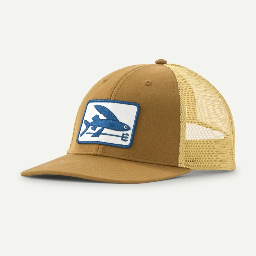 PATAGONIA FLYING FISH LOGO TRUCKER HAT FFBC