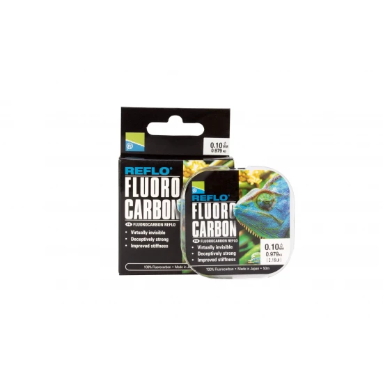 PRESTON REFLO FLUROCARBON 0,09MM 0,759KG 50m