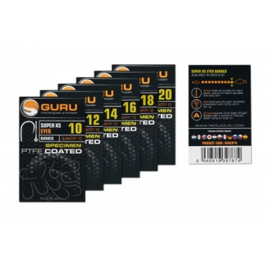 GURU SUPER XS EYED BARBED