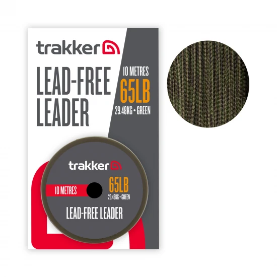 TRAKKER LEAD FREE LEADER 10m 65lb