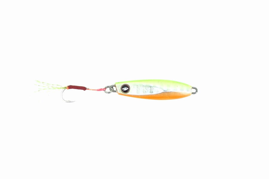 ABU GARCIA SALTY STAGE MICRO JIG FLAT 14g #NEON FLASH