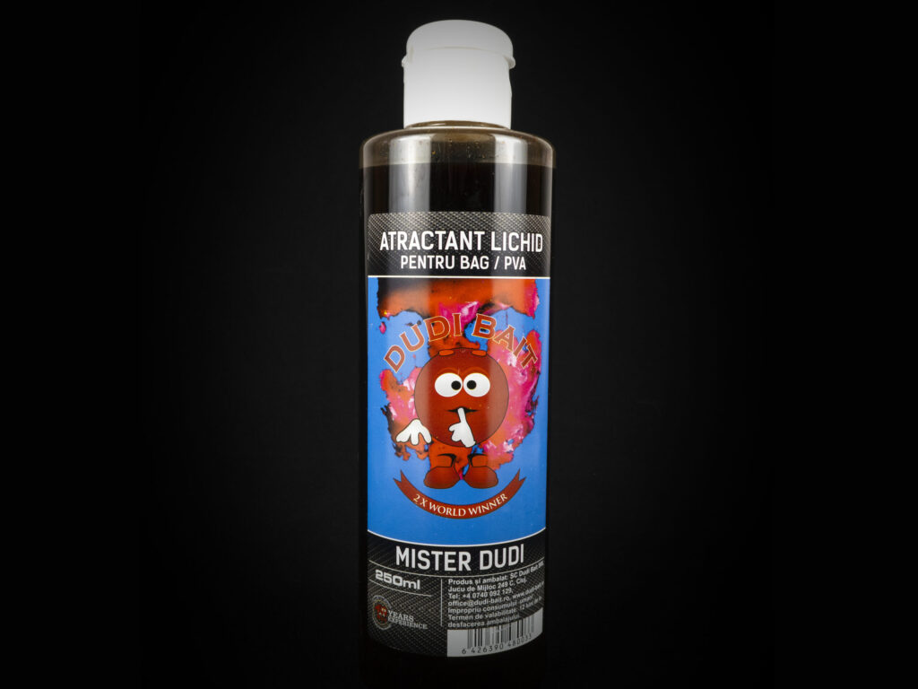DUDI BAIT ATRACTAND LICHID PVA BAG 250ML MISTER DUDI