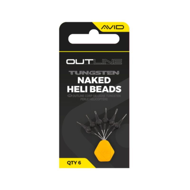 AVID OUTLINE TUNGSTEB NAKED HELI BEADS