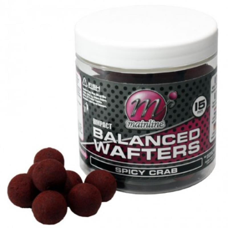 MAINLINE IMPACT BALANCED WAFTERS 18mm SPICY CRAB