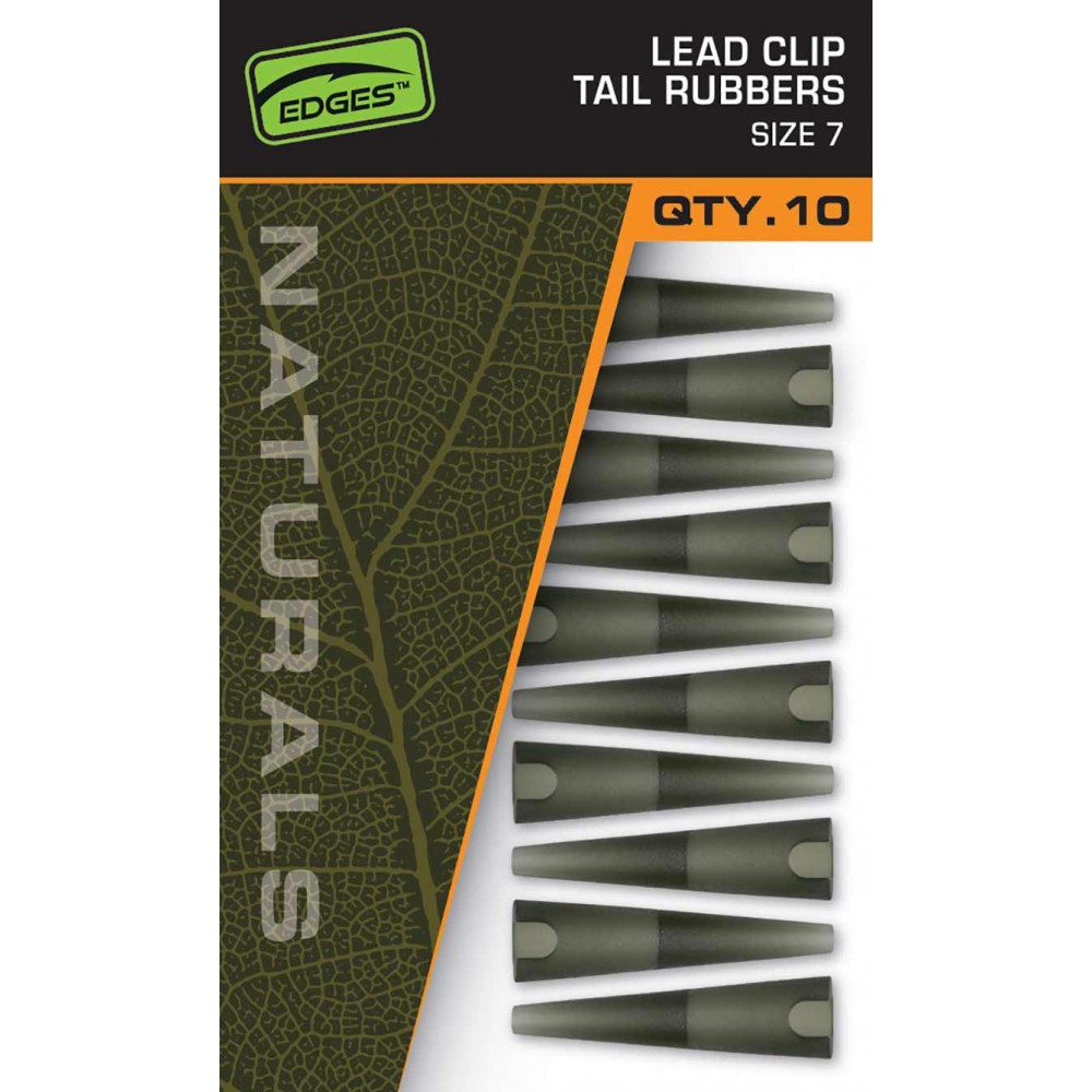 FOX NATURALS LEAD CLIP TAIL RUBBERS 7