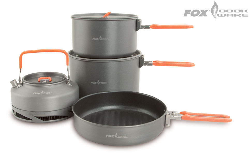FOX COOK WARE 4PC LARGE COOKSET