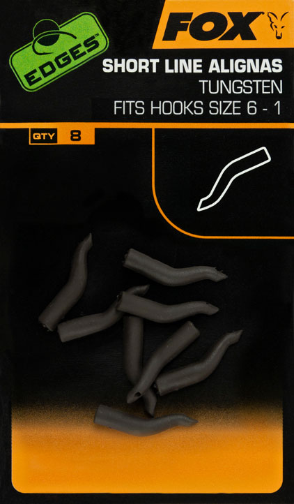 FOX SHORT LINE ALIGNAS HOOK SIZES 6-1 TUNGSTEN