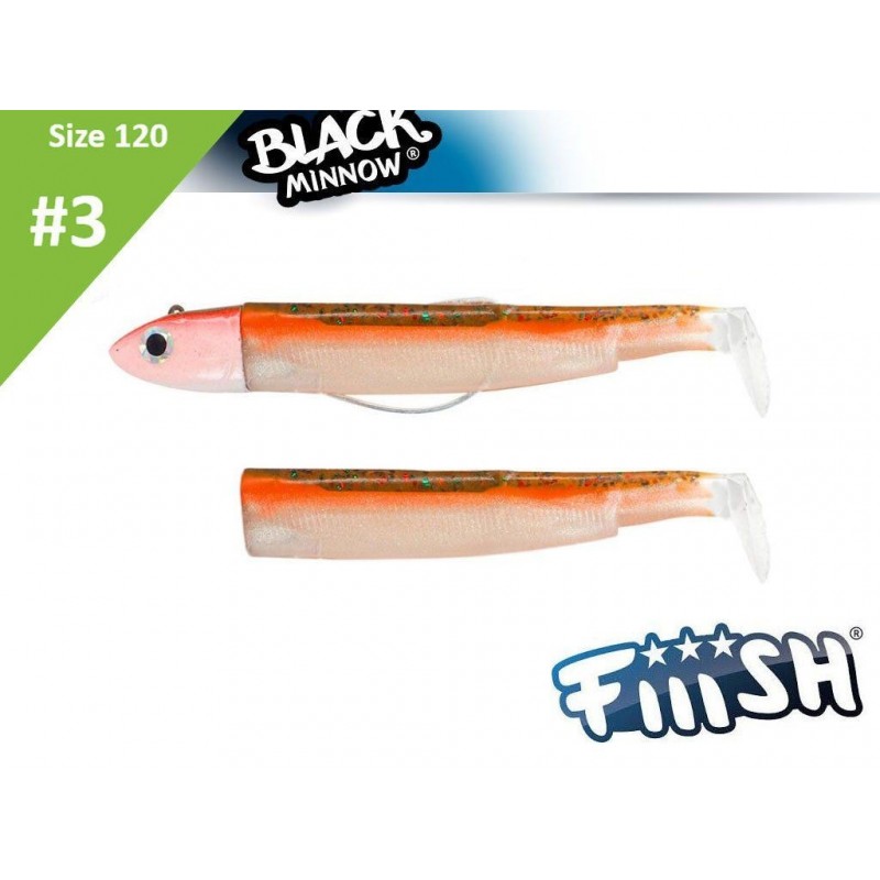 FIIISH BLACK MINNOW COMBO OFFSHORE 120mm 25G #CANDY GREEN