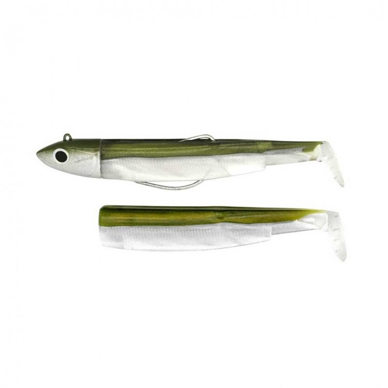 FIIISH BLACK MINNOW COMBO X-DEEP 90MM 20G #KHAKI