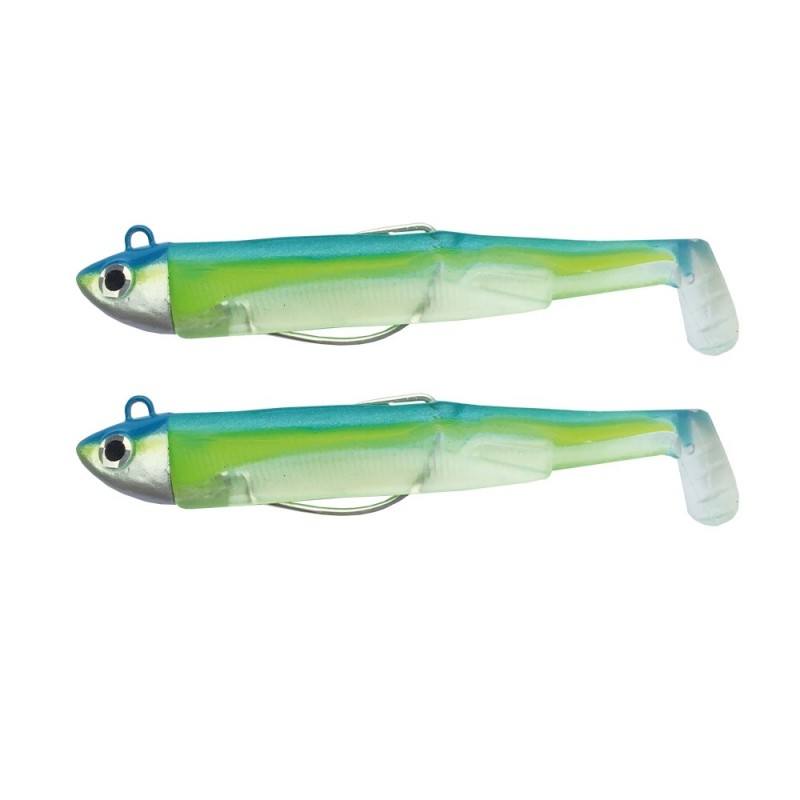 FIIISH BLACK MINNOW COMBO SEARCH 2X 90MM 8G #FRENCH PARADISE
