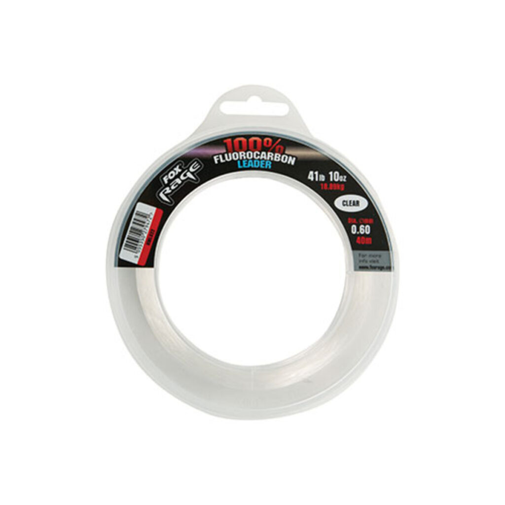 FOX RAGE 100% FLUOCARBON LEADER 0.90mm 36KG 25m