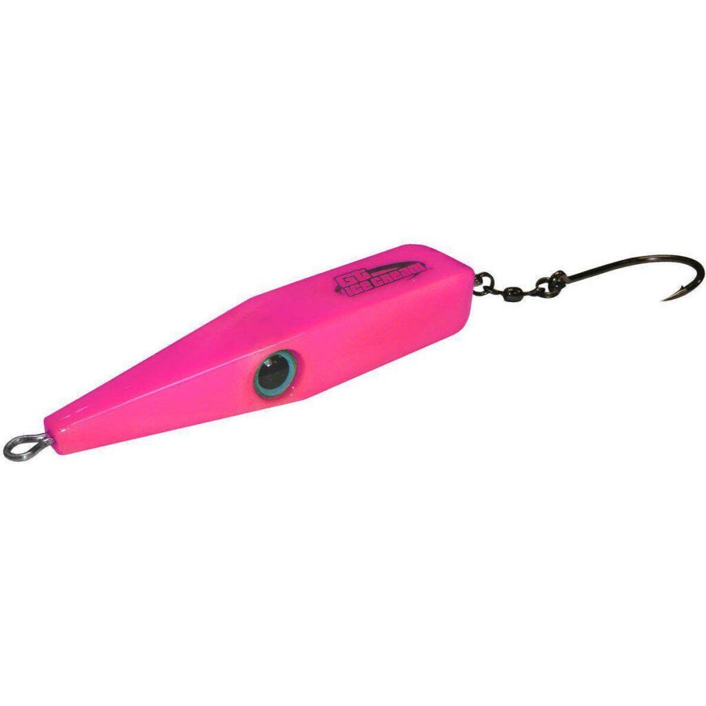 GT ICE CREAM NEEDLE NOSE LONG DISTANCE SURFACE LURE 57g #FLUORO PINK
