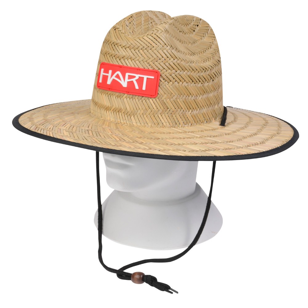 HART SEAWEED FULL BRIM STRAW HAT