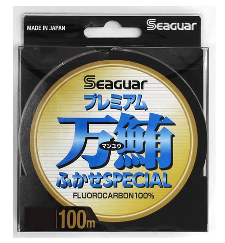 SEAGUAR PREMIUM MANYU FUKASE SPECIAL FC SHOCK LEADER BIG SPOOL100m