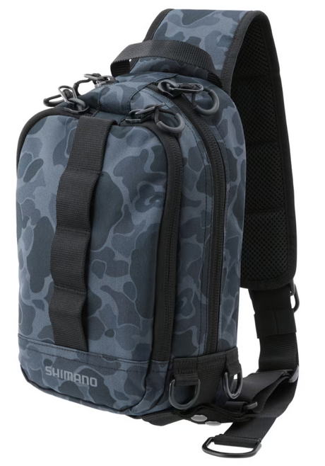 SHIMANO SLING SHOULDER BAG BS-025T BLACK CAMO