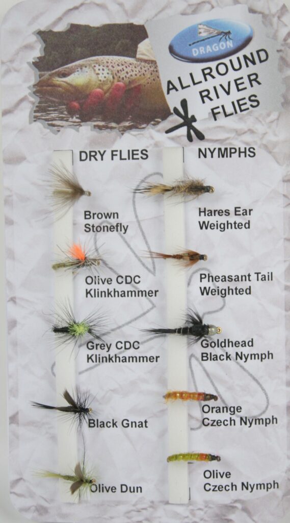 LEEDA RIVER ALLROUND RIVER FLIES