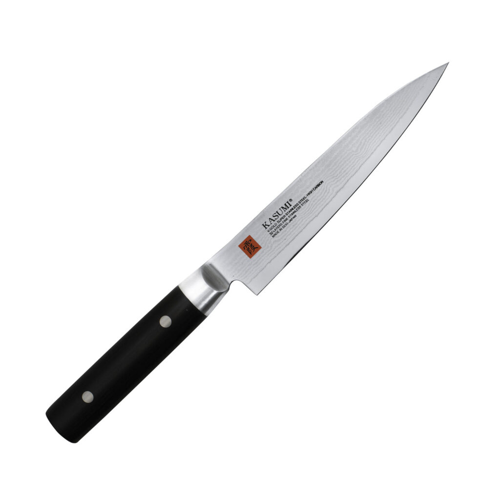 KASUMI PREMIUM DAMASCUS STEEL MADE IN JAPAN UTILITY KNIFE 15cm