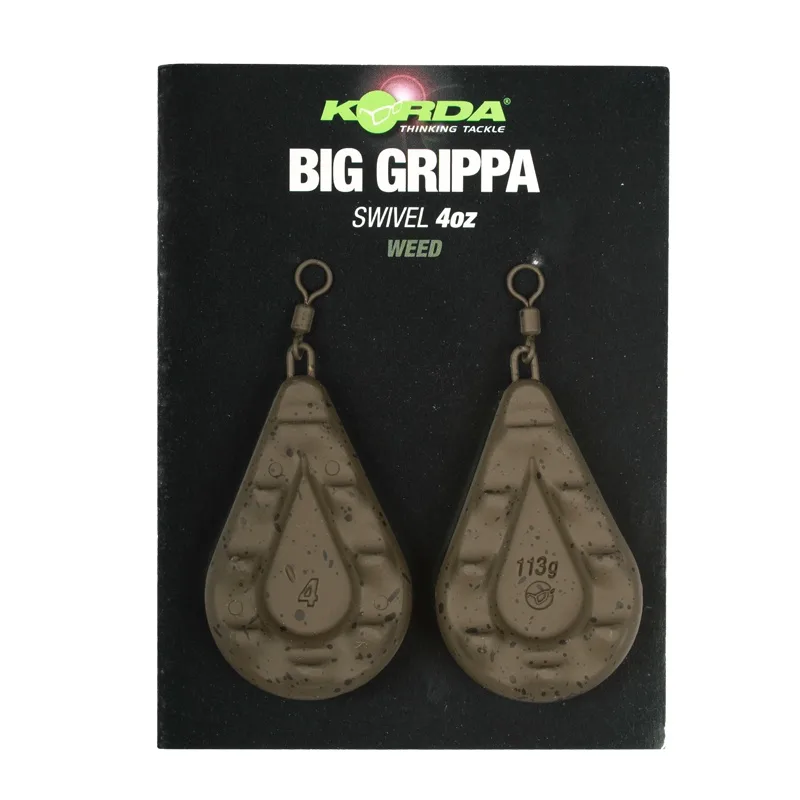 KORDA BIG GRIPPA 4OZ WEED 2PCS