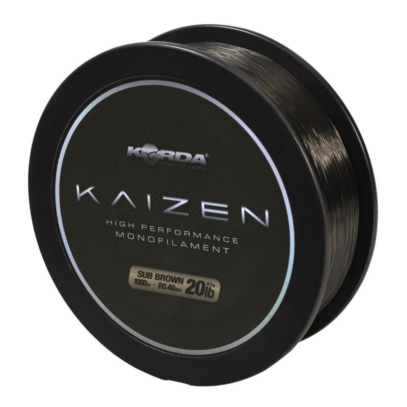 KORDA KAIZEN MONO BROWN 12lb 0.30mm 1000m