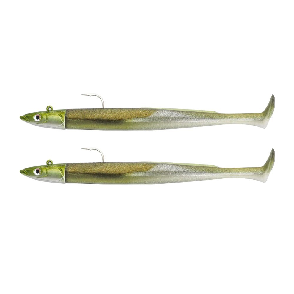 FIIISH CRAZY PADDLE TAIL 2X COMBO OFF SHORE 120MM 15G #KHAKI