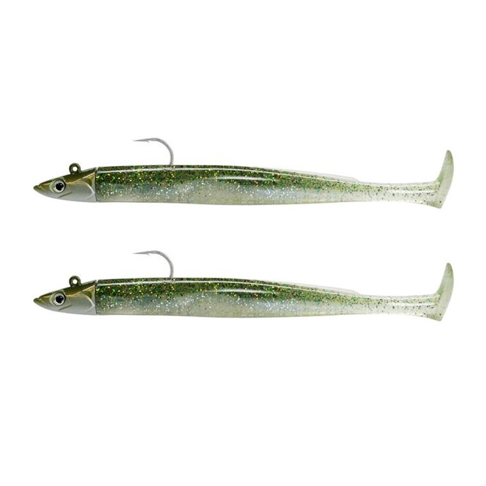 FIIISH CRAZY PADDLE TAIL COMBO SHORE 120MM 7G #GHOST MINNOW